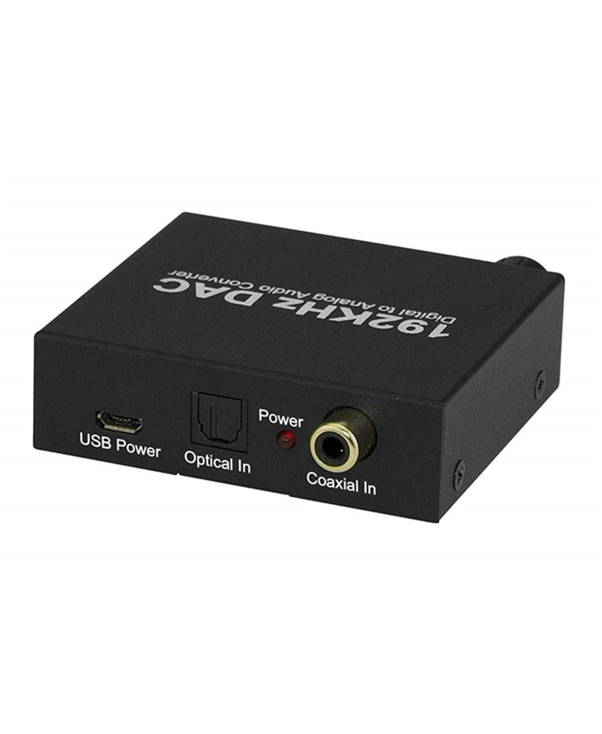 Xtrempro 61089 192 KHz Dac Converter with 24-Bit Digital to Analog Audio Volume Control -- Black