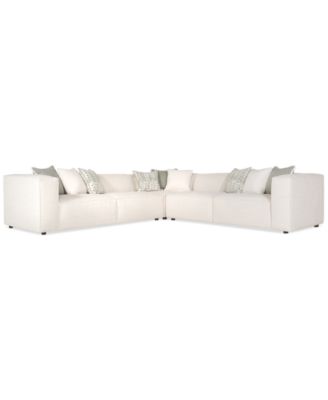 Bliss 124" 3-Pc. Fabric Modular Sectional, Created for Macy's 