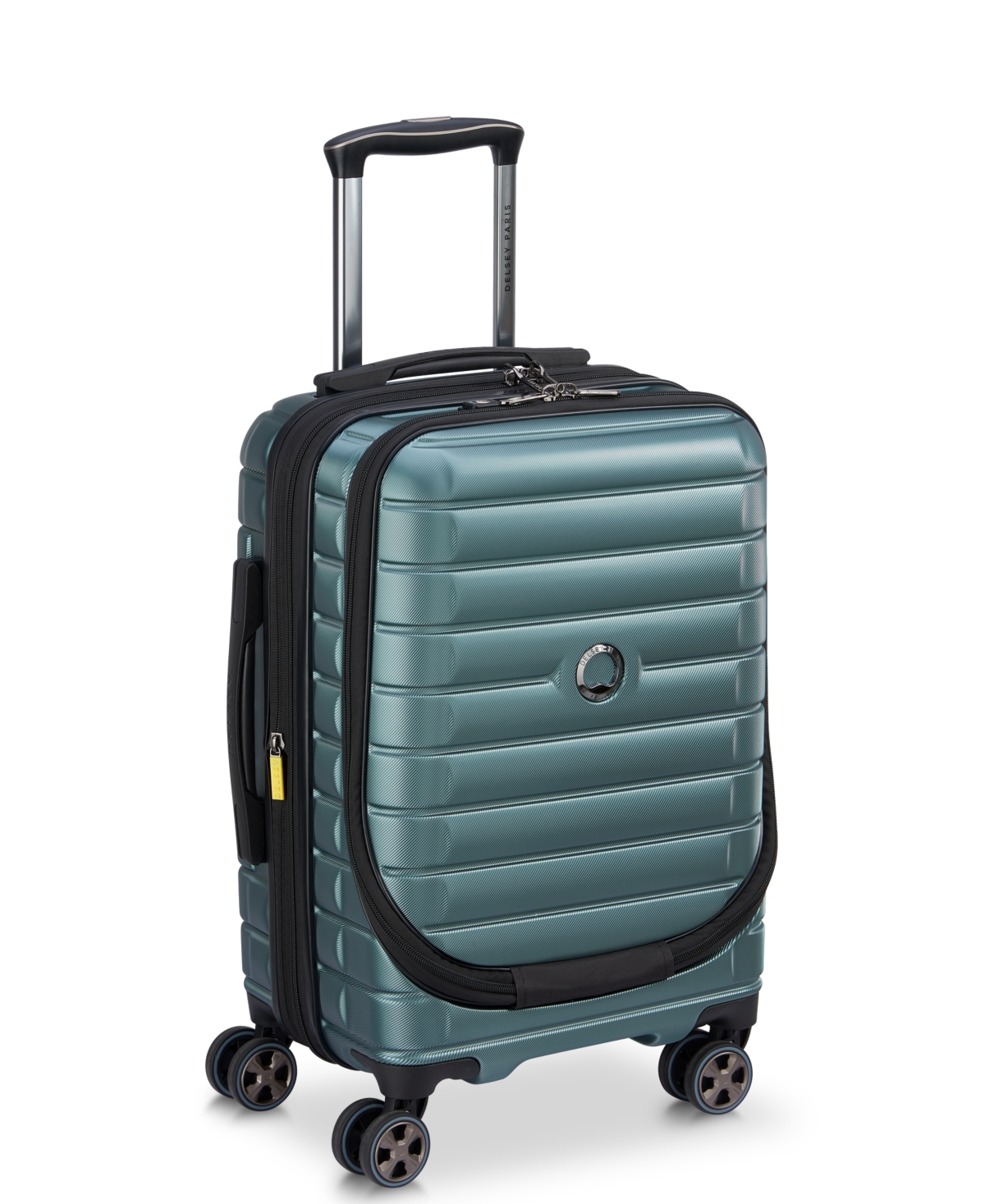 Delsey Shadow 5.0 Hard Door Carry-on In Silver Pine