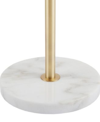 Holloway 3-Globe Light Floor Lamp with Marble Base