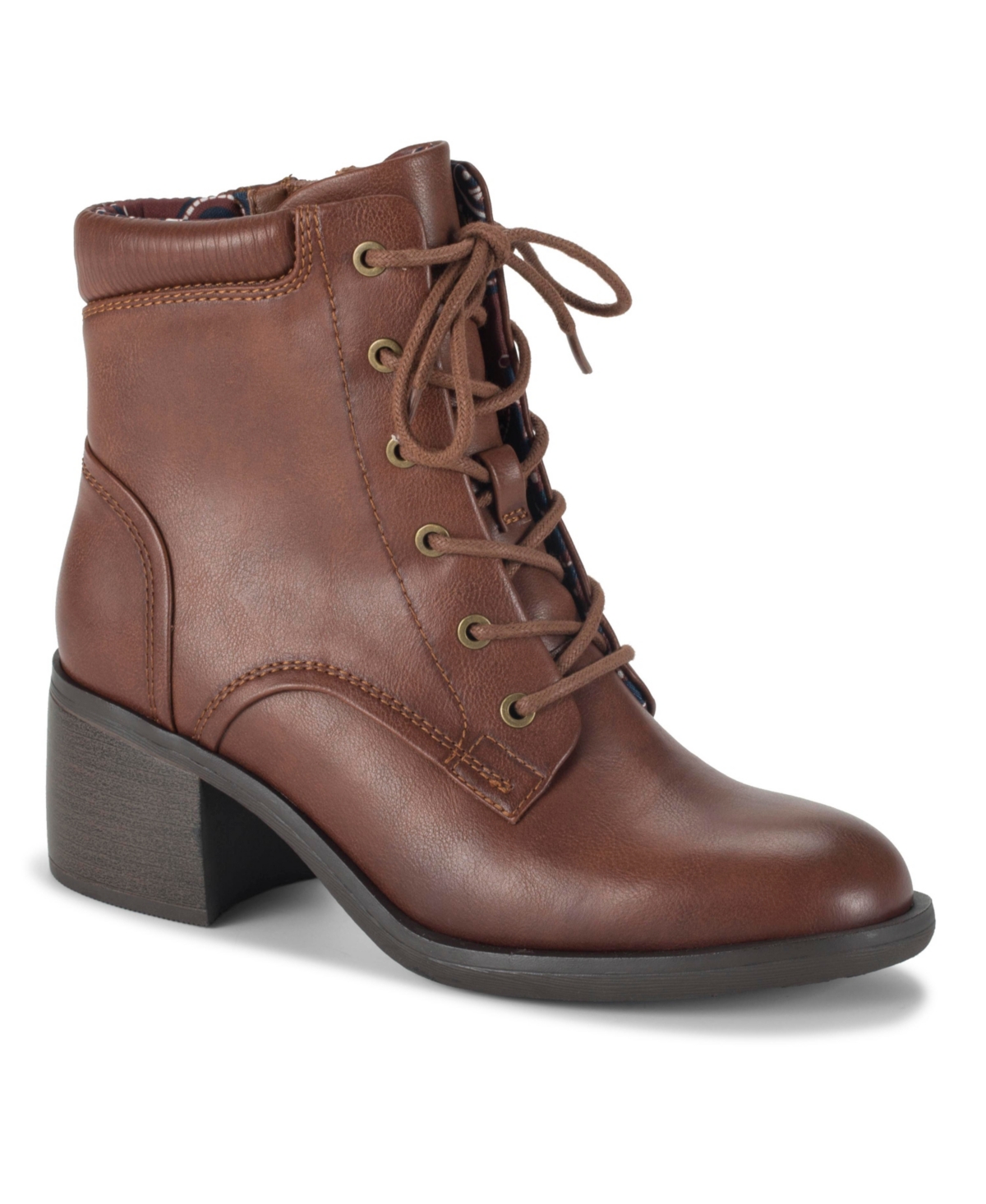 Baretraps Women's Allister Lace Up Booties In Brush Brown