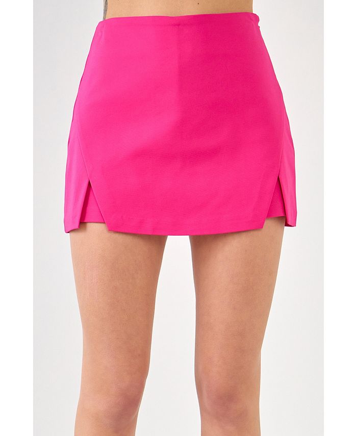 endless rose Women's Cut Out Mini Skort Macy's