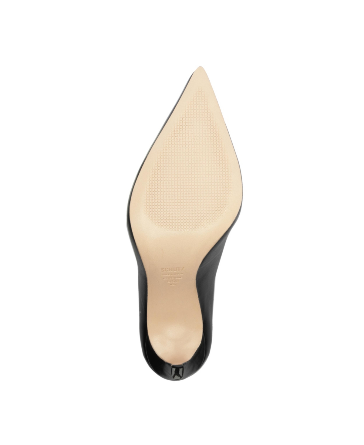 Shop Schutz Women's Lou Pointed Toe Pumps In Black Leather