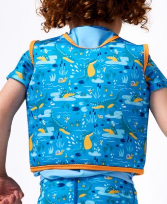 Toddler Boys Alligators Go Splash Swim Vest