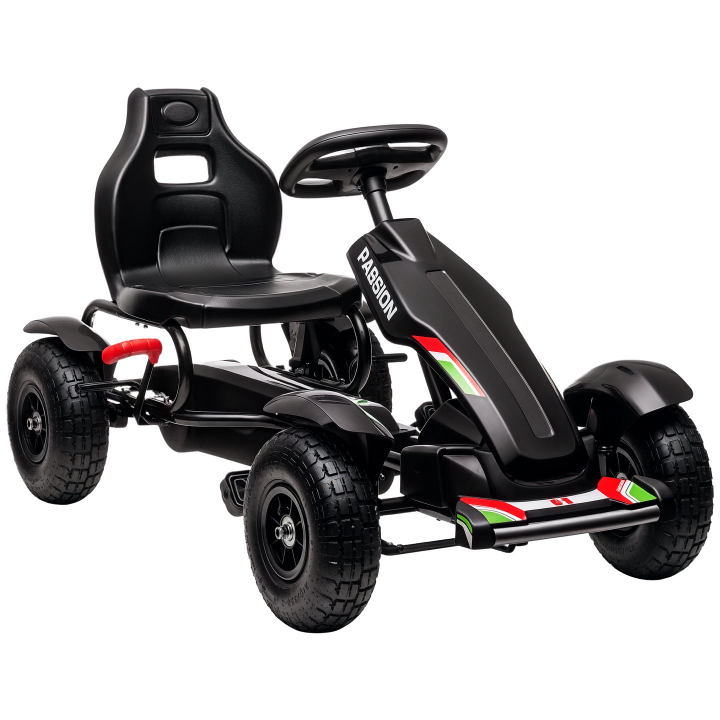 Детская игрушка Aosom Pedal Go Kart with Adjustable Seat and Rubber Wheels, 110 lbs. Capacity, Ages 5-12 — фото 1