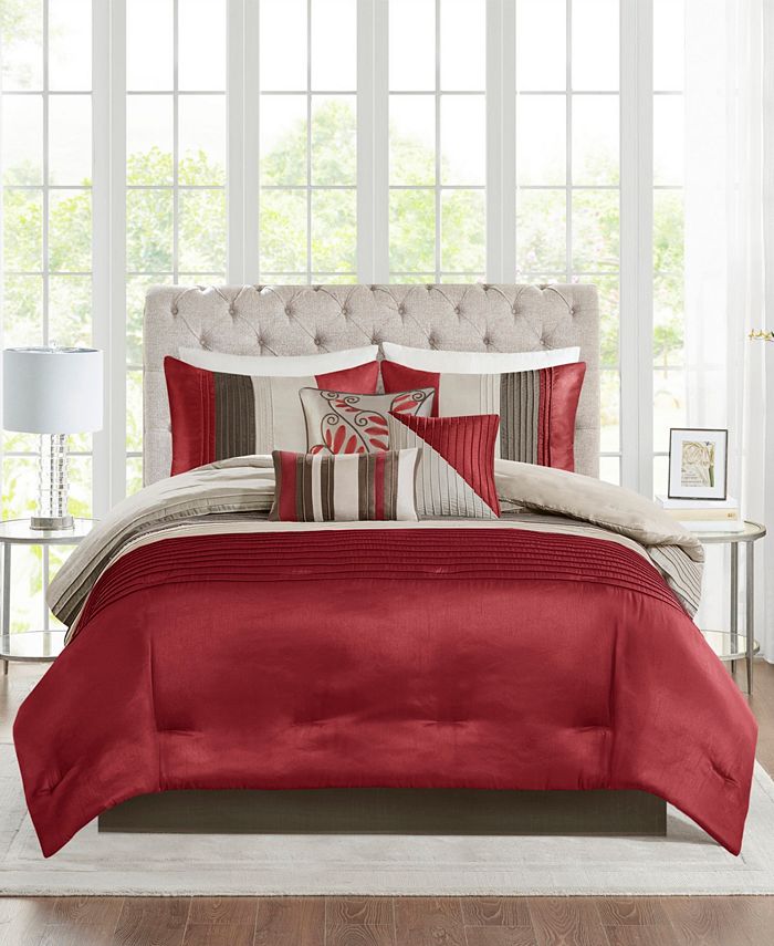 Madison Park CLOSEOUT! Amherst 7Pc. Comforter Set, Full Macy's