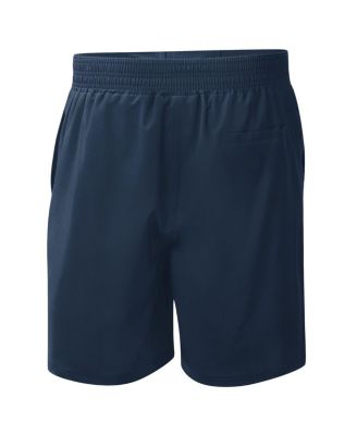 Men's Navy Atlanta Braves Breeze Volley Swim Shorts