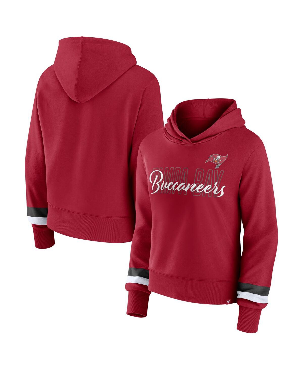 Officially Licensed NFL Women's First Team Hooded Top, Buccaneers