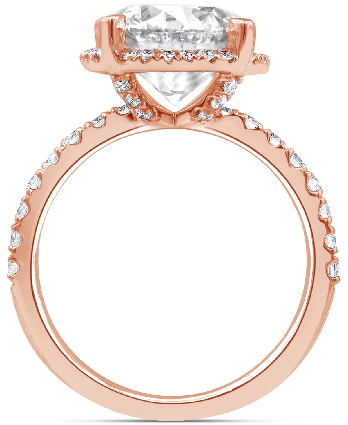 Badgley Mischka Certified Lab Grown Diamond Bridal Set (5 ct. t.w.) in 14k Gold