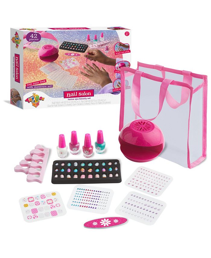 Easy Nails Nail Spa, Tutorial, Kids Toy Review
