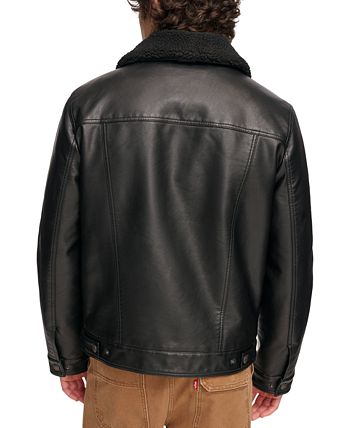 Macys levis sherpa trucker clearance jacket