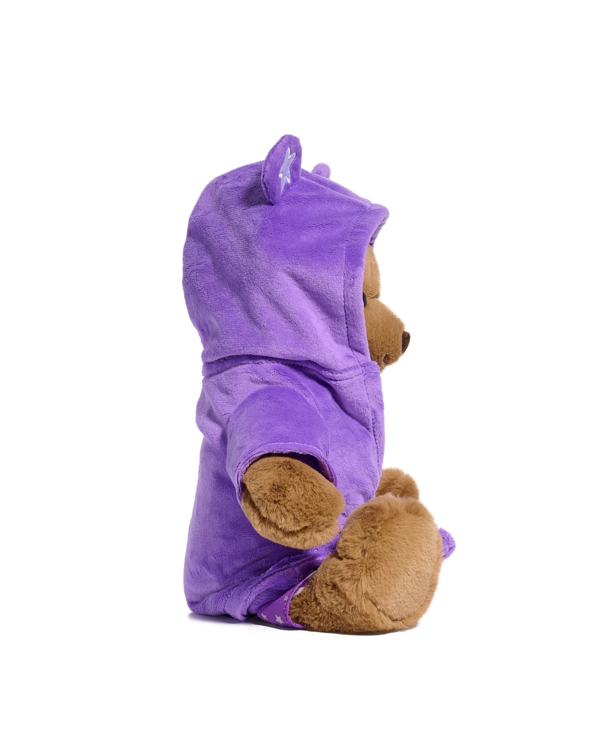 Geoffrey's Toy Box 9.5" Toy Plush Teddy Bear With Robe, Created For Macys In Pink