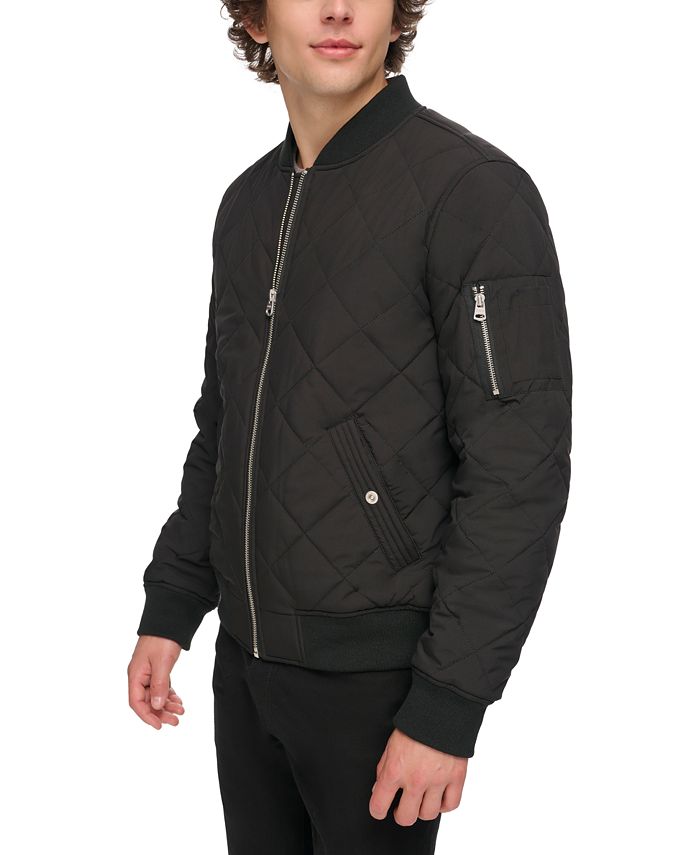 Levi's Men's Quilted Fashion Bomber Jacket - Macy's