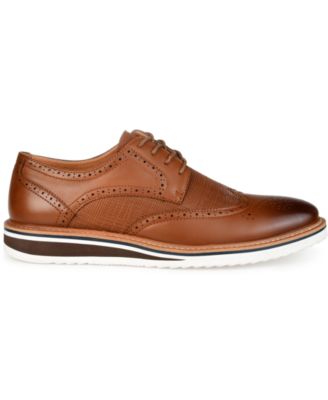 Men's Warrick Wide Width Tru Comfort Foam Wingtip Lace-Up Derby Dress Shoes