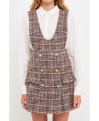 Pinafore tweed hotsell