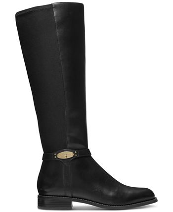 Michael kors hamilton tall boot black sales
