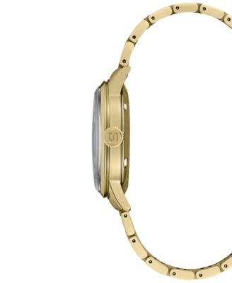 Men's Automatic Presage Cocktail Time Gold-Tone Stainless Steel Bracelet Watch 41mm