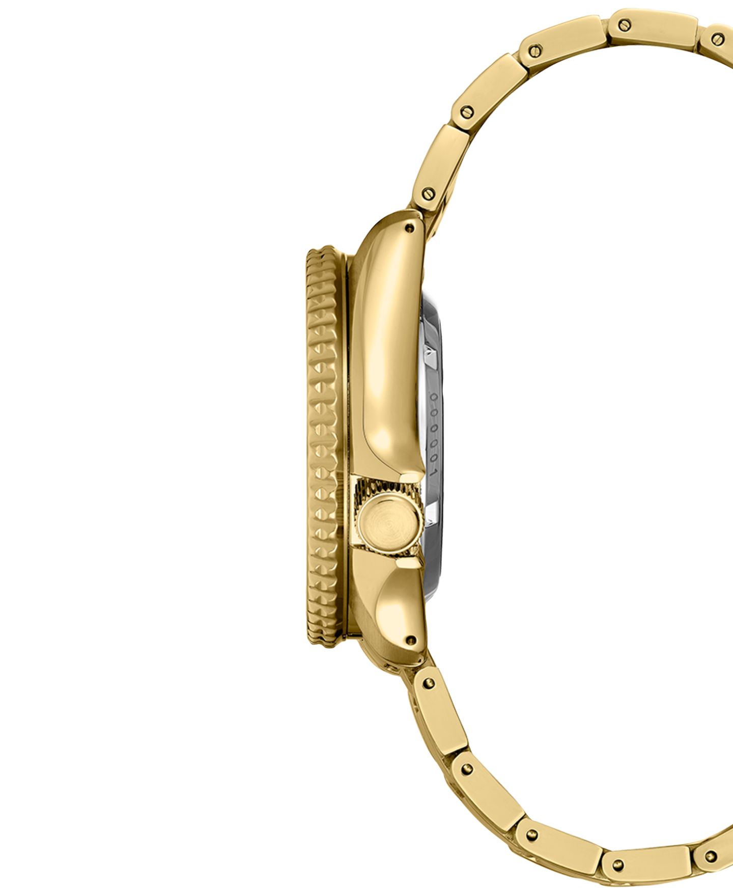 Мужские часы Seiko Automatic 5 Sports Gold-Tone Stainless Steel Bracelet Watch 43mm — фото 2