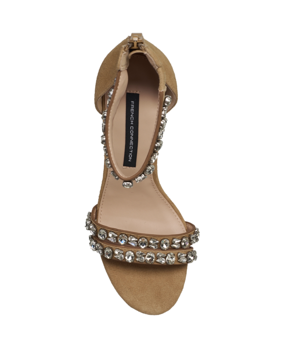 French Connection Women's Leon Suede Dress Sandal