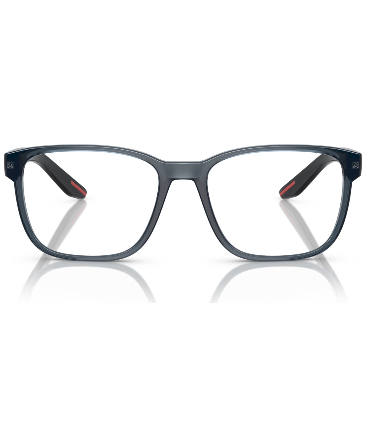 Prada Men's Eyeglasses, Ps 06pv 55 In Crystal Blue