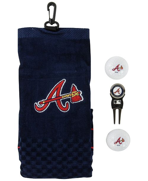 Team Golf Atlanta Braves Golf Towel Gift Set & Reviews Bath Towels