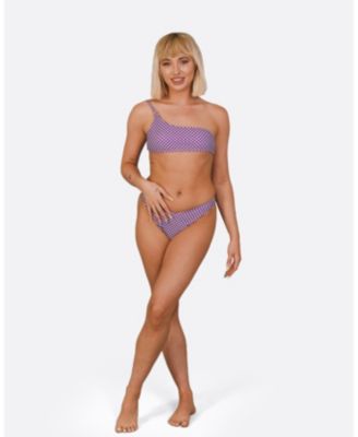 Women's Checkmate V-Cut Bikini Bottoms