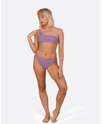 Women's Checkmate V-Cut Bikini Bottoms