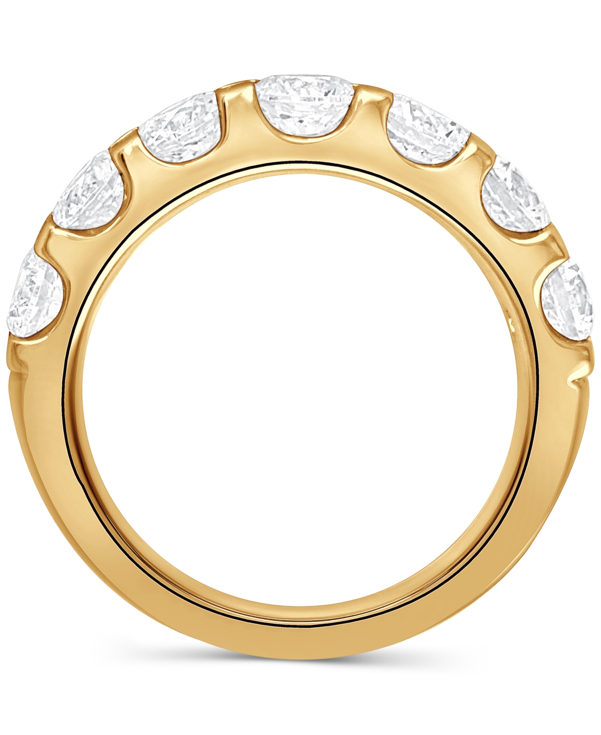 Badgley Mischka Certified Lab Grown Diamond Band (3 ct. t.w.) in 14k Gold