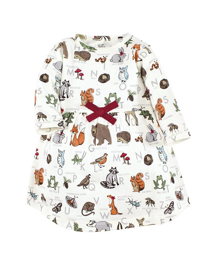 Touched By Nature Set Da 3 Camicie Da Notte In Cotone Biologico Per Neonati E Bambine: Morbidissime, Con Fascia Elastica, Taglie Da Prematuro A 6 Mesi - 4