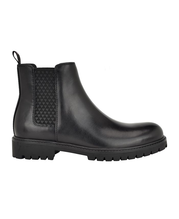 guess lug sole boots