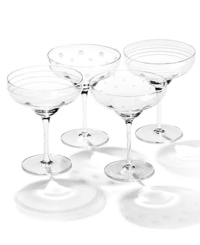 Oneida Mingle Margarita Glasses, Set of 4 Macy's