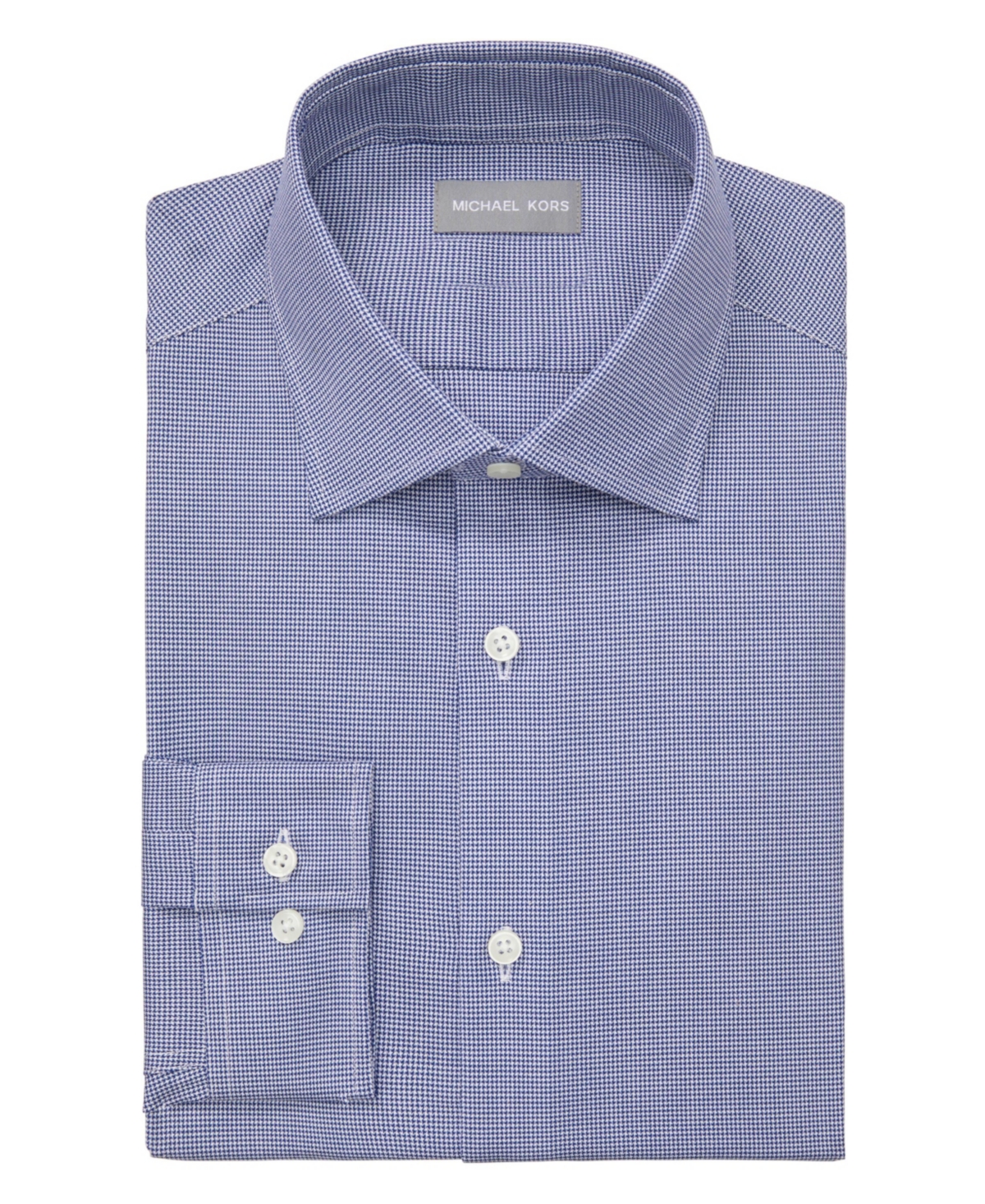 Michael Kors Men's Regular Fit Airsoft Stretch Ultra Wrinkle Free Dress Shirt