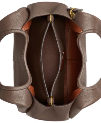 Lana Small Pebble Leather Shoulder Bag 23