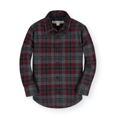 Baby Boys Hope and Henry Flannel Button Down Shirt
