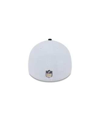 Men's White, Black New Orleans Saints 2023 Sideline 39THIRTY Flex Hat