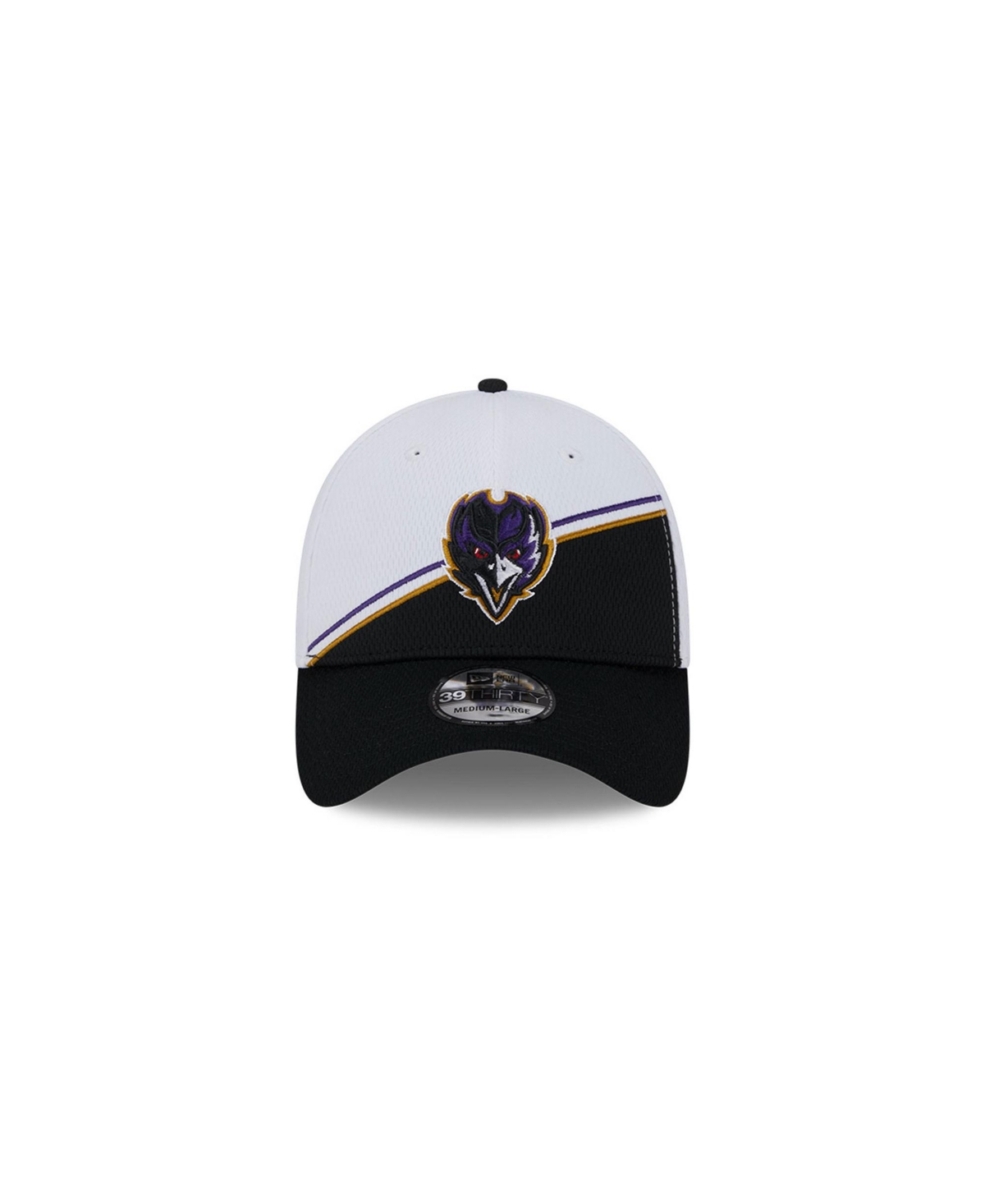 Men's New Era Black Baltimore Ravens 2023 Sideline 39THIRTY Flex Hat - Black