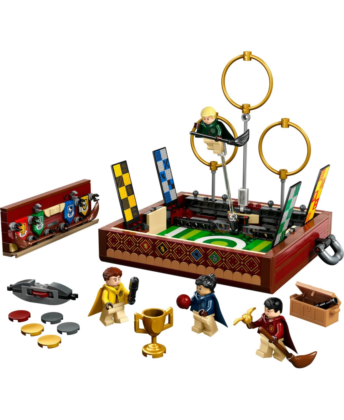 Shop Lego Harry Potter 76416 Quidditch Trunk Toy Building Set In Multicolor