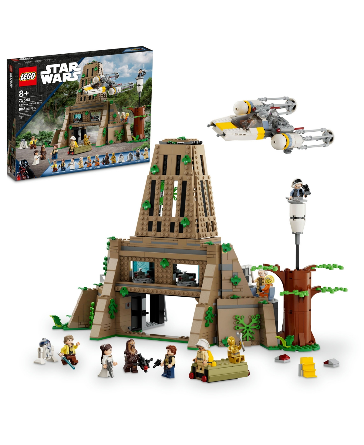 Lego Star Wars 75365 Yavin 4 Rebel Base Toy Building Set In Multicolor