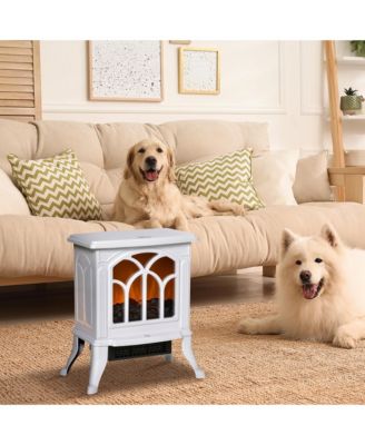 Living Room Electric Fireplace Stove Heater, 750W/1500W,