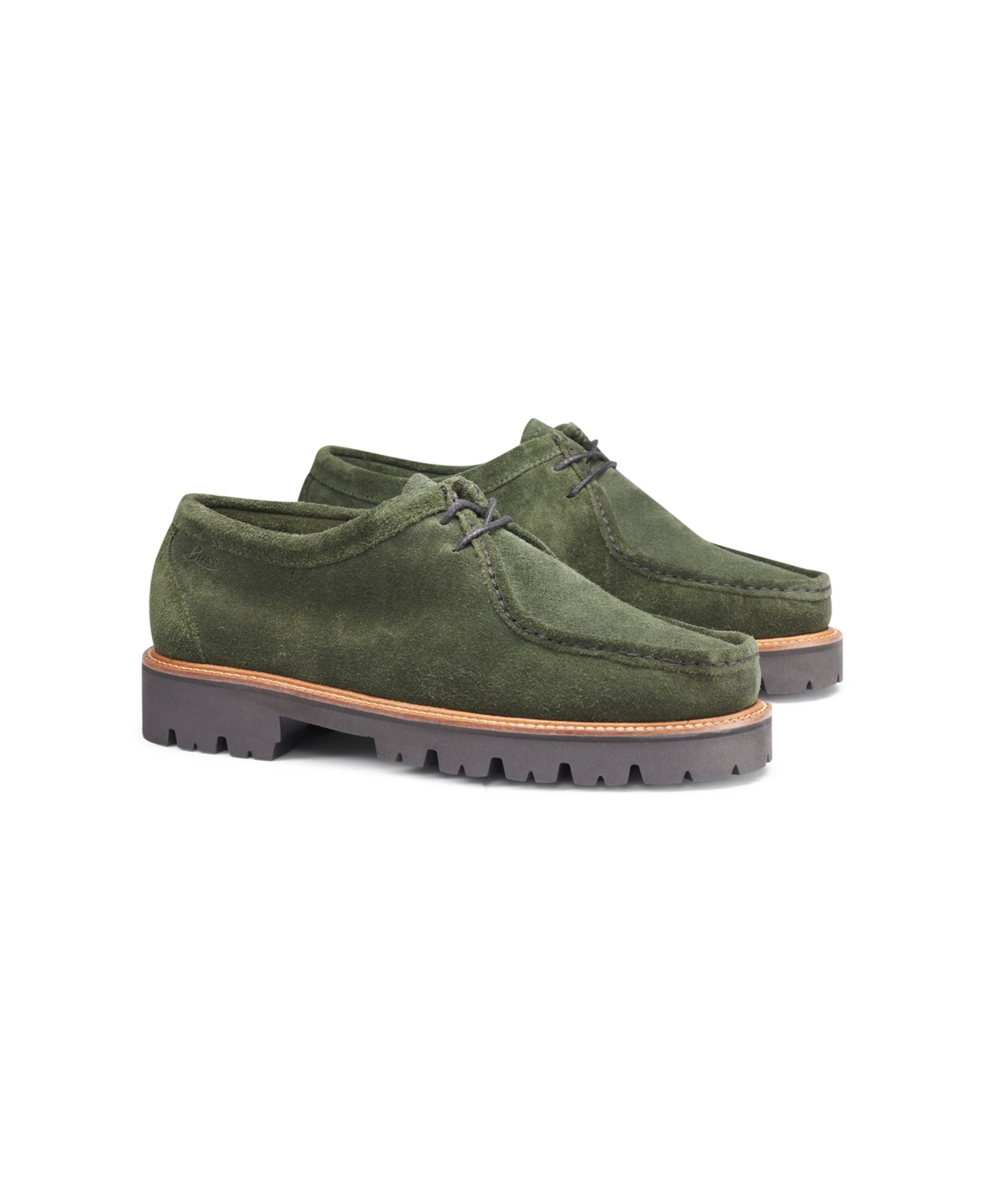 Gh Bass G.h.bass Men's Wallace Moc Hand Sewn Loafers In Green