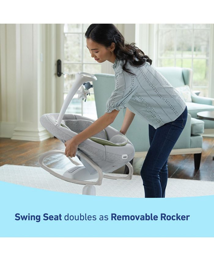 Graco Soothe My Way Swing with Removable Rocker Macy's