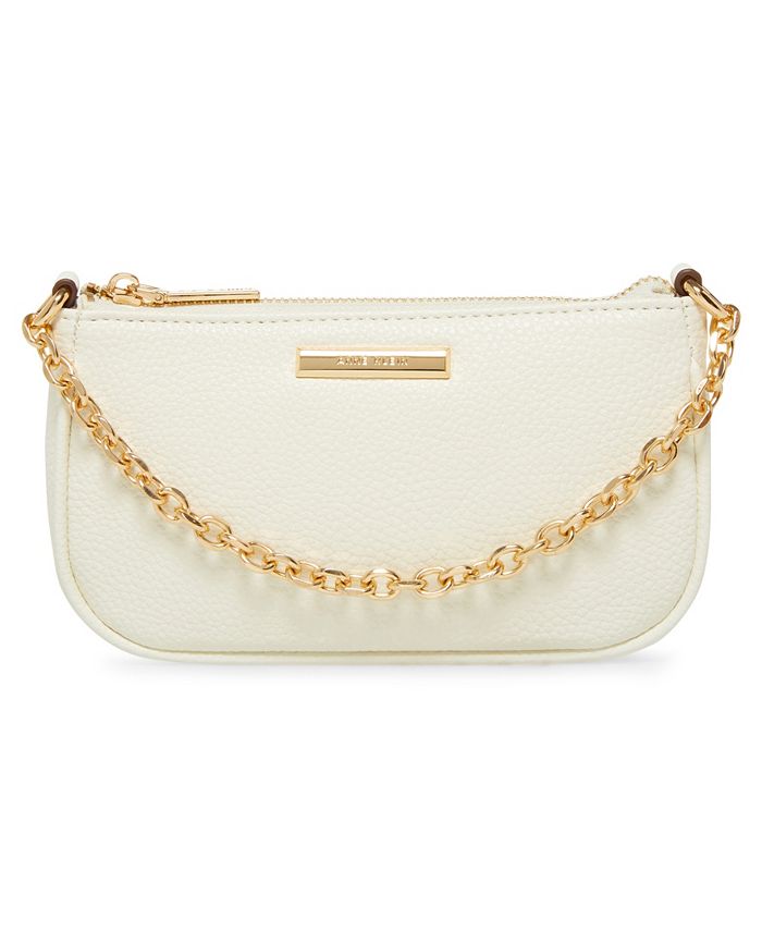 Anne Klein Small Crossbody with Chain Swag - Macy's