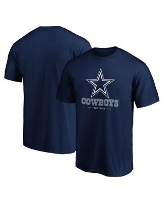 Men's Fanatics Branded Navy Dallas Cowboys Team Lockup Logo T-Shirt