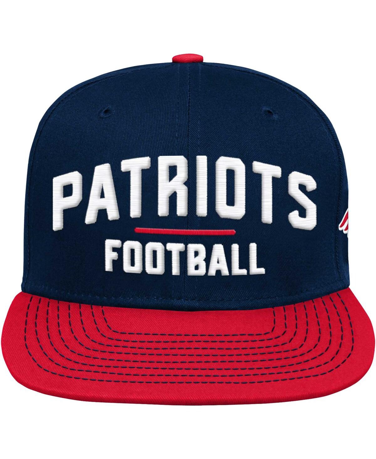Shop Outerstuff Preschool Boys And Girls Navy New England Patriots Lockup Snapback Hat