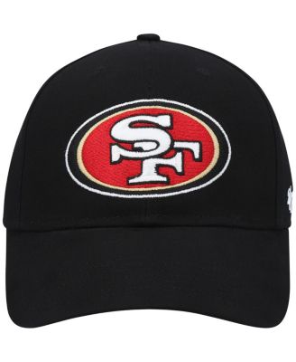 Big Boys and Girls Black San Francisco 49ers Secondary MVP Adjustable Hat