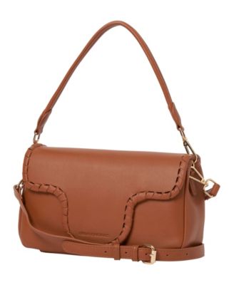 Misty Faux Leather Crossbody Bag