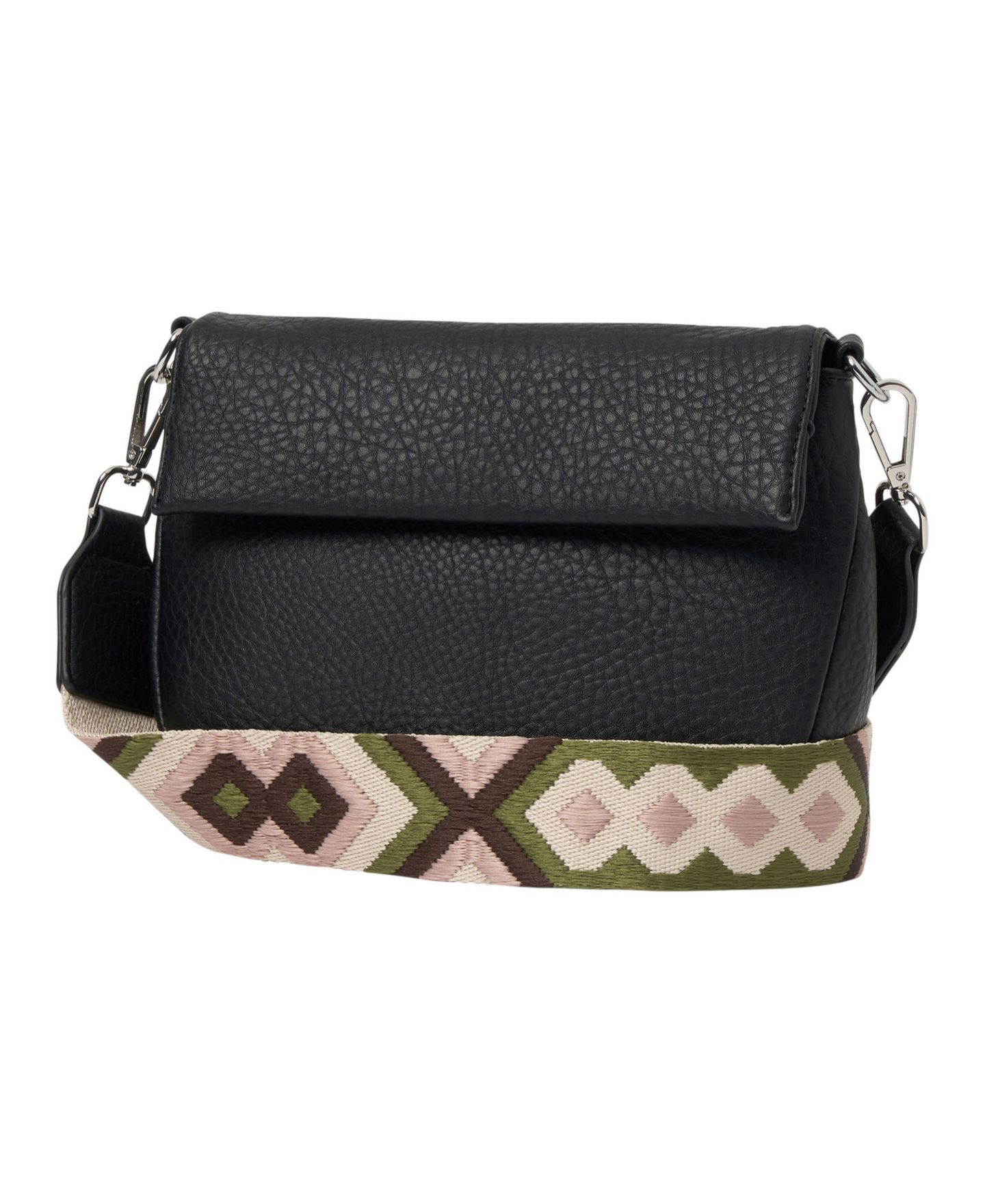 Женская сумка Urban Originals Realism Faux Leather Crossbody, цвет: Чёрный — фото 5