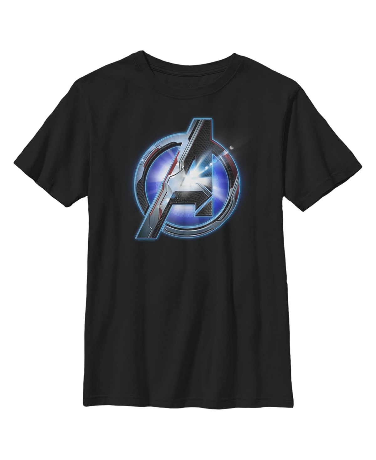 Boy's Marvel Avengers: Endgame High Tech Logo Child T-Shirt - Black