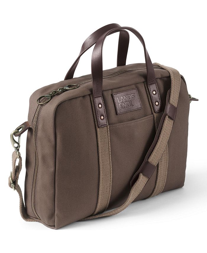 Lands end new arrivals waxed canvas backpack