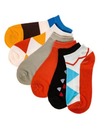 Women's Blush  Canary Ankle Socks 6 Pack